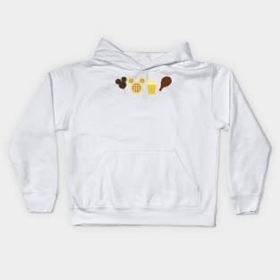 Snacks Kids Hoodie